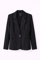 LINEN JACKET 
MAJESTIC FILATURES black