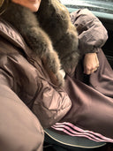 Luxury Goose Down Fur-Collar coat