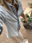 Washed Chambray Denim Shirt