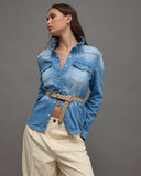 Denim shirt