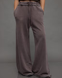 Wide-Leg Sweatpants