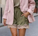 Lace Satin Shorts