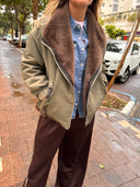 Reversible Faux Fur Jacket