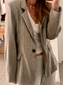 Herringbone Soft Blazer