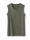 COTTON CORE TANK jungle majestic filatures