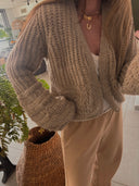 Chunky Sleeve Cardigan