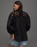Crochet Detail Boho Blouse