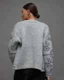 Embroidered Knit Cardigan