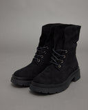 Black Suede Boots