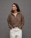 Half-Zip Knit Sweater