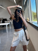 Sheer Lace shorts