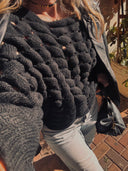 Scallop Knit Sweater