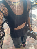 Mesh Layered Top