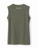 COTTON CORE TANK jungle majestic filatures