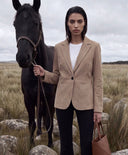 NOIAN - SUEDE BLAZER BEIGE