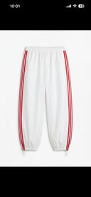 STRIPED TRACK PANTS