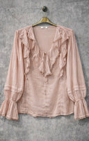 Desert Muse Blouse pink powder