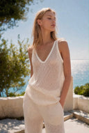 Fishnet Tank Top