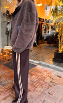 Wide-Leg Track Pants