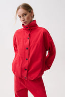 LIBERTY FUNNEL NECK JACKET - NEGRONI