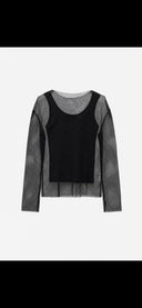 Mesh Layered Top