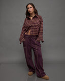 Plaid Cropped Shirt