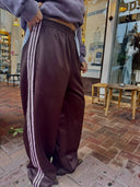 Wide-Leg Track Pants