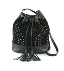 Black Bucket Bag