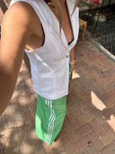 STRIPED TRACK PANTS