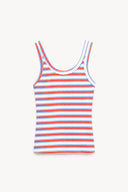 Striped Ribbed Tank Top