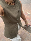 Tailored Longline Vest