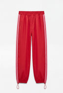 STRIPED TRACK PANTS