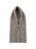 Knit Hooded Scarf