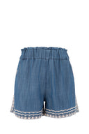 Embroidered Shorts