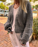 Chunky Sleeve Cardigan
