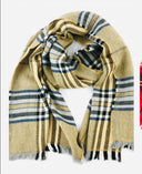 Checkered scarf