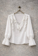 Desert muse blouse white