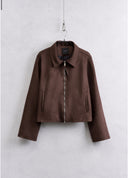 Suede Jacket brown