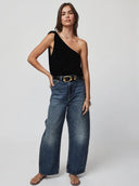 THE ISLA TOP BLACK