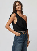 THE ISLA TOP BLACK