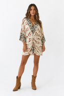Terra Print Mini Dress