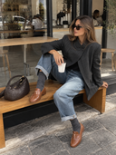 Blake Pinstripe Blazer