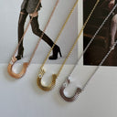 Lucky Horseshoe Necklace