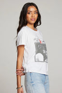 MICK & KEITH ROLLING STONES GRAPHIC TEE | WHITE
