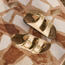BIRKENSTOCK ARIZONA BIG BUCKLE RAFFIA NATURALE