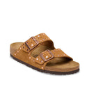 BIRKENSTOCK ARIZONA RIVET BORDER MINK