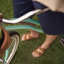 BIRKENSTOCK ARIZONA RIVET BORDER MINK
