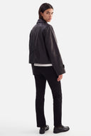 HANNA - BLACK      leather jacket