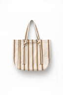 BAG WITH STRIPED PATTERN