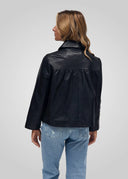 MARLEY - COMFORT FIT LEATHER JACKET Black